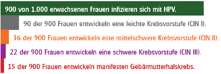 ZervixCa Verlauf ohne Screening